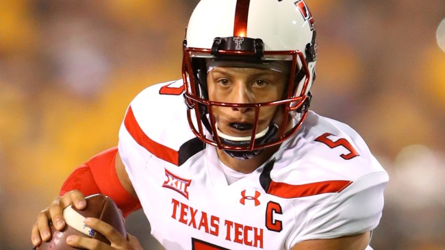 Texas Tech QB Patrick Mahomes