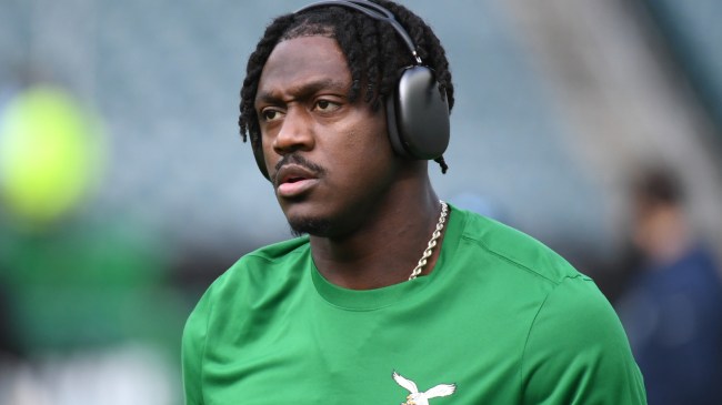 Eagles wide receiver AJ Brown