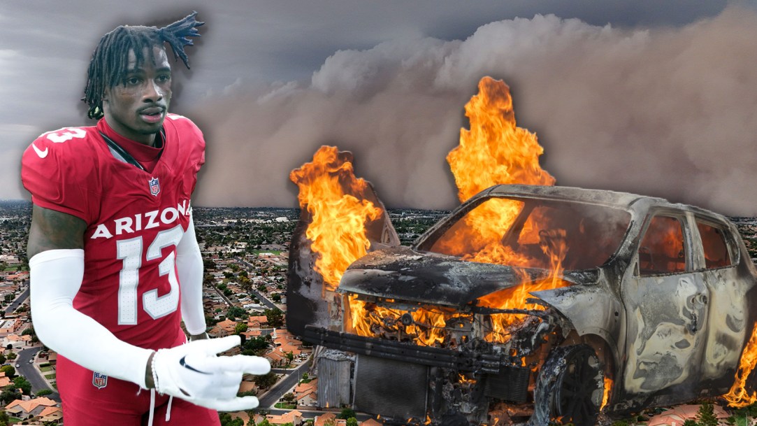 Arizona Weather Melt Car Haboob Heat Kei'Trel Clark