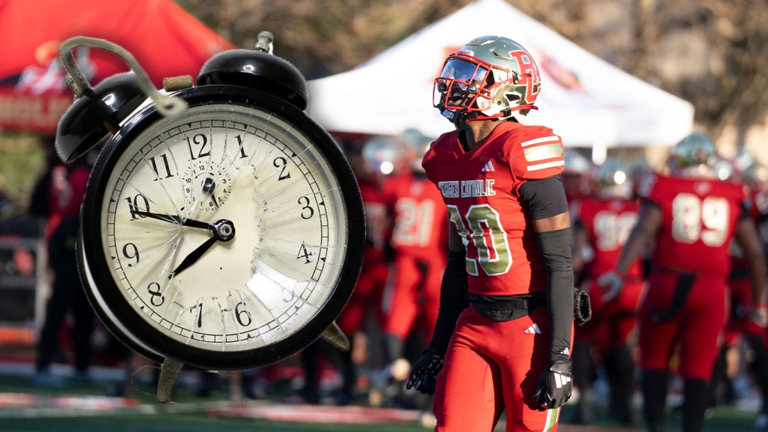 East St. Louis Football Clock Management Bergen Catholic Blocked Punt