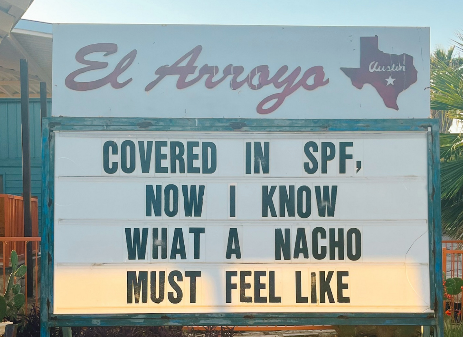funny meme about nachos and sun screen