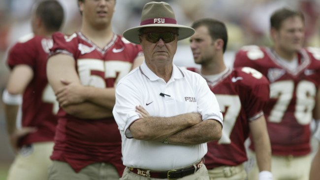 Florida State coach Bobby Bowden