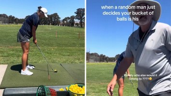 ‘I’m So Confused. What Was His Plan’: Woman Brings Bucket Of Balls To Golf Course. She Can’t Believe What A Man Tries To Do With It