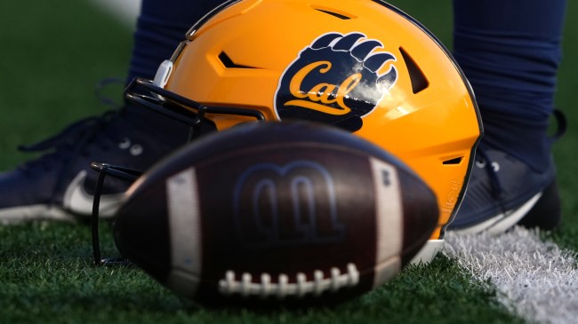 Cal football helmet