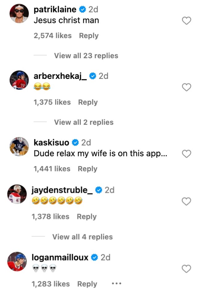 Canadiens roast Jakub Dobes over mattress ad