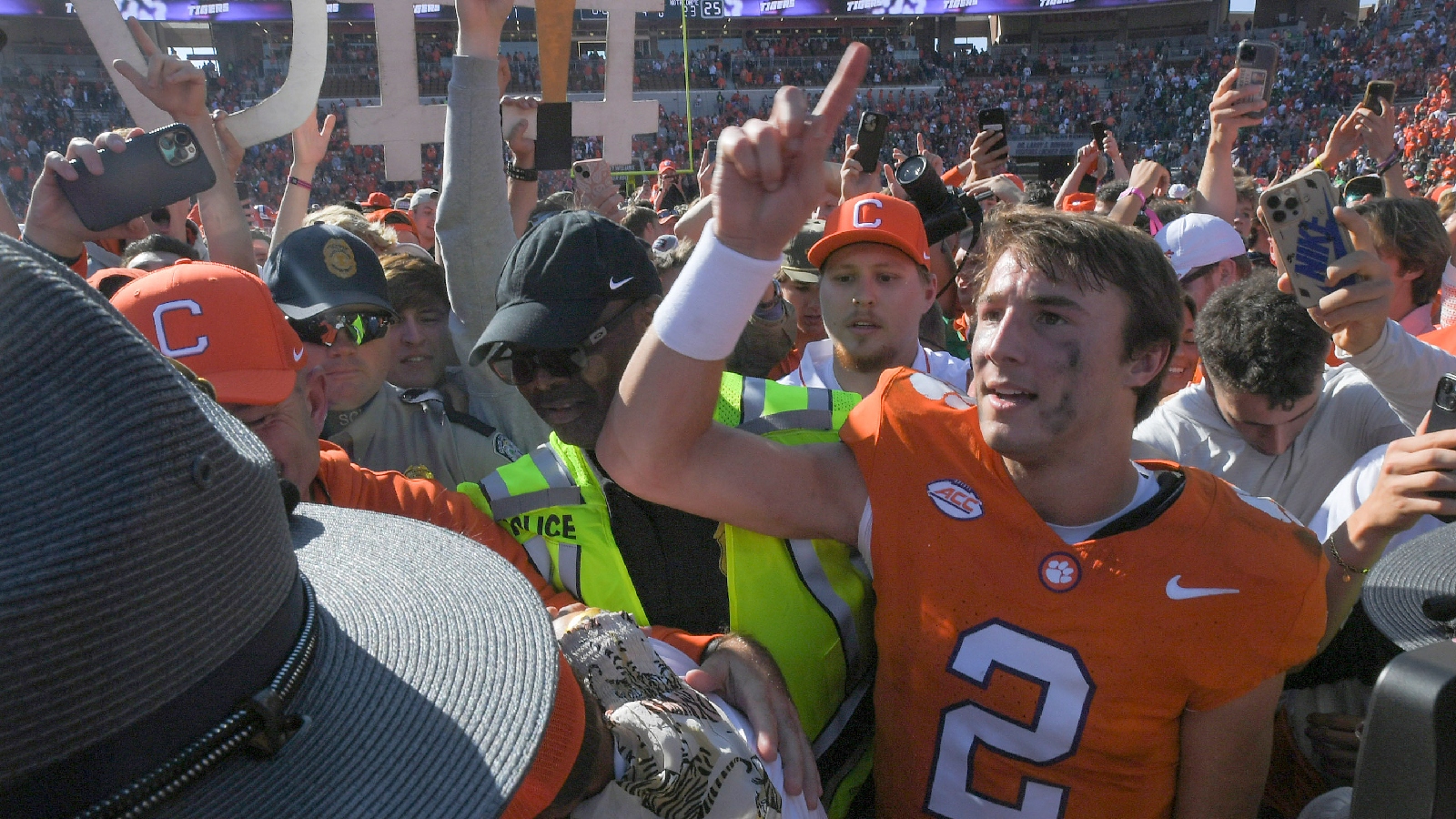 Clemson At Risk Of Big Fine As Fans Reject League Demands To Celebrate Football Win Over Florida State