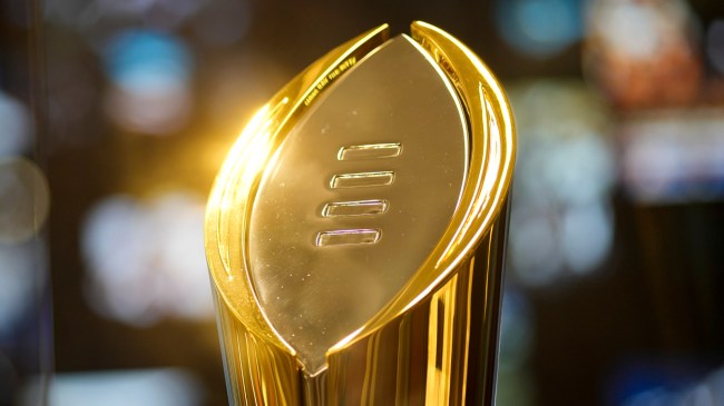 College Football Playoff trophy 