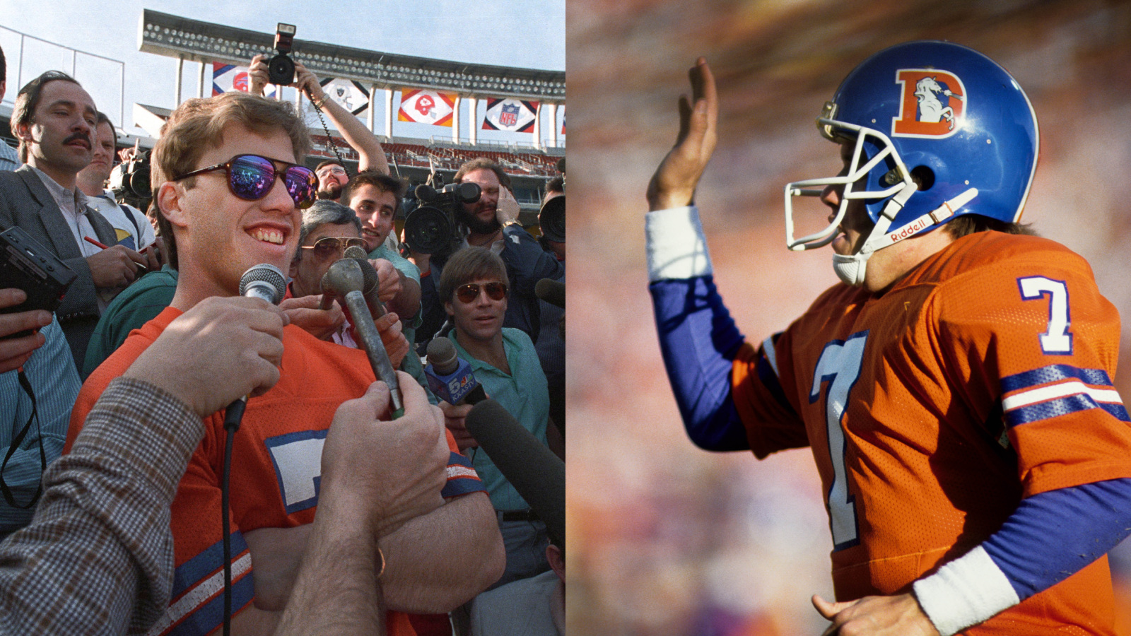 1980s NFL and Denver Broncos legend quarterback John Elway