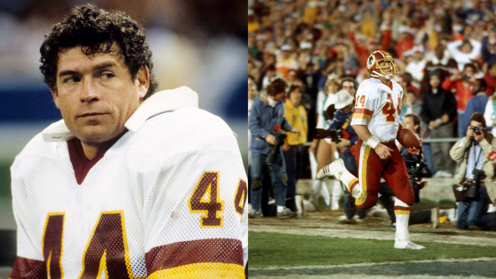 Washington Redskins running back John Riggins