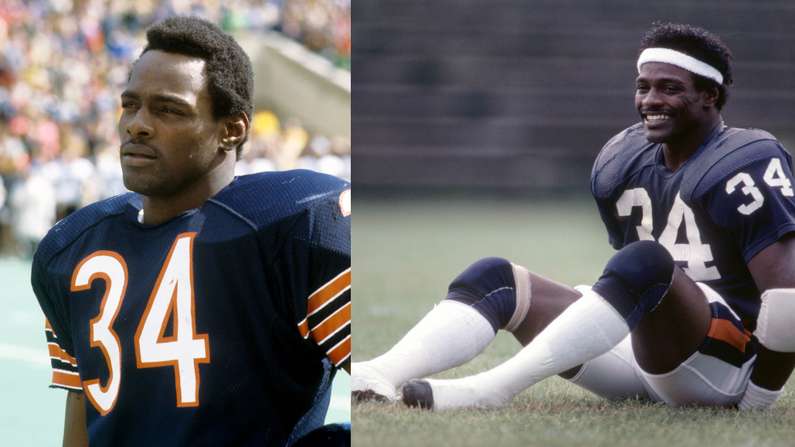 Walter Payton NFL legend looking cool