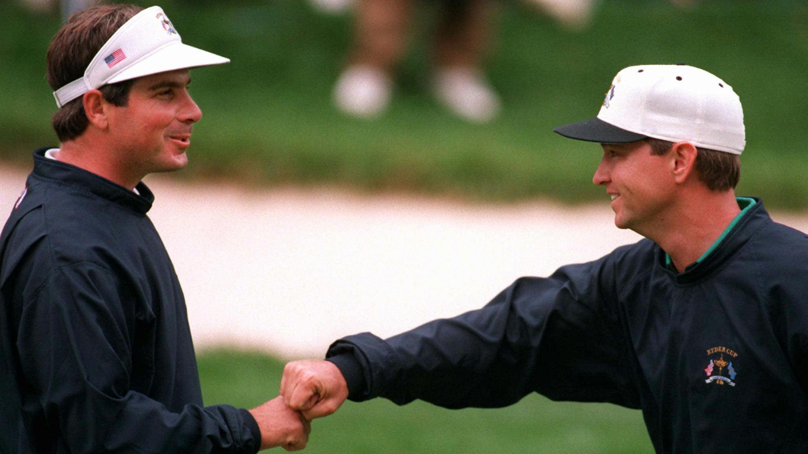 Fred Couples and Davis Love III at the Ryder Cup