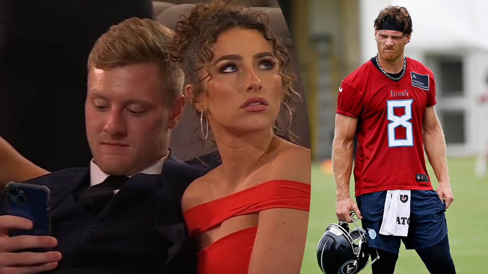 Will Levis' Ex Girlfriend Torments NFL Quarterback At Titans Game