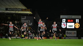 Grimsby Town Keeper Who Helped Deliver Historic Win Over Manchester United Says He’s Actually Annoyed Because He’s A Utd Fan