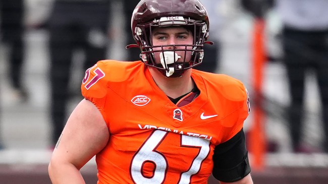 Virginia Tech OL Hannes Hammer