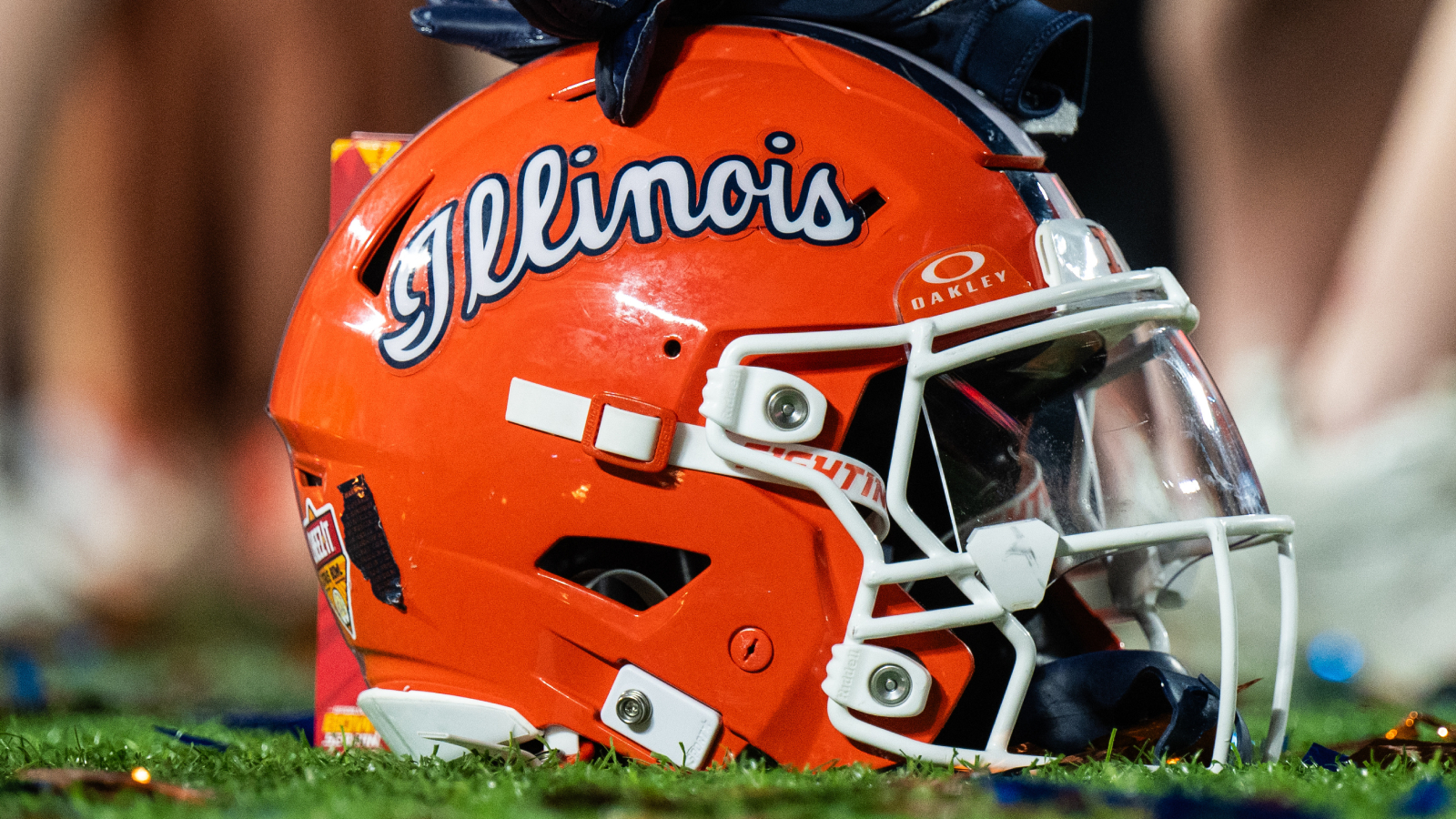 Illinois Fighting Illini helmet