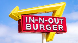 In-N-Out Burger sign