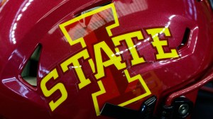 Iowa State football helmet