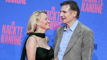 Liam Neeson And Pamela Anderson’s Relationship Was Fake, Apparently A Marketing Stunt: Report