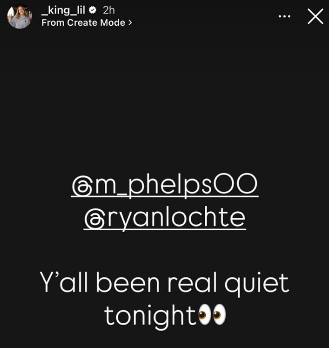 Lilly King Michael Phelps USA Swimming