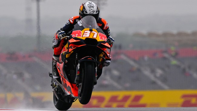 MotoGP racer Pedro Acosta