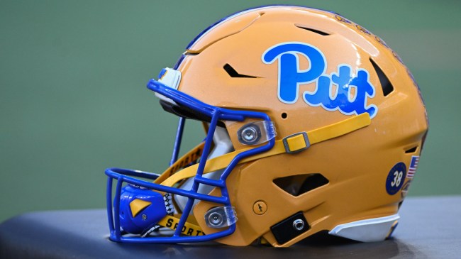 Pitt football helmet