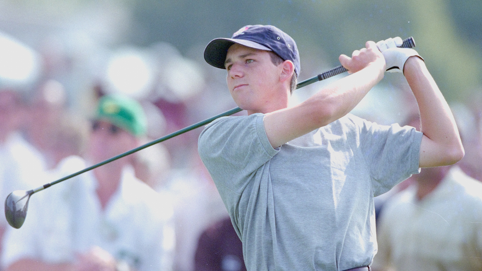 golfer Sergio Garcia in 1999 at just 19 years old