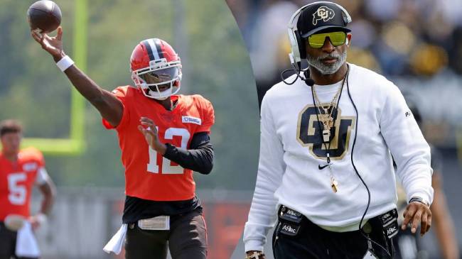 Shedeur Sanders, Deion Sanders