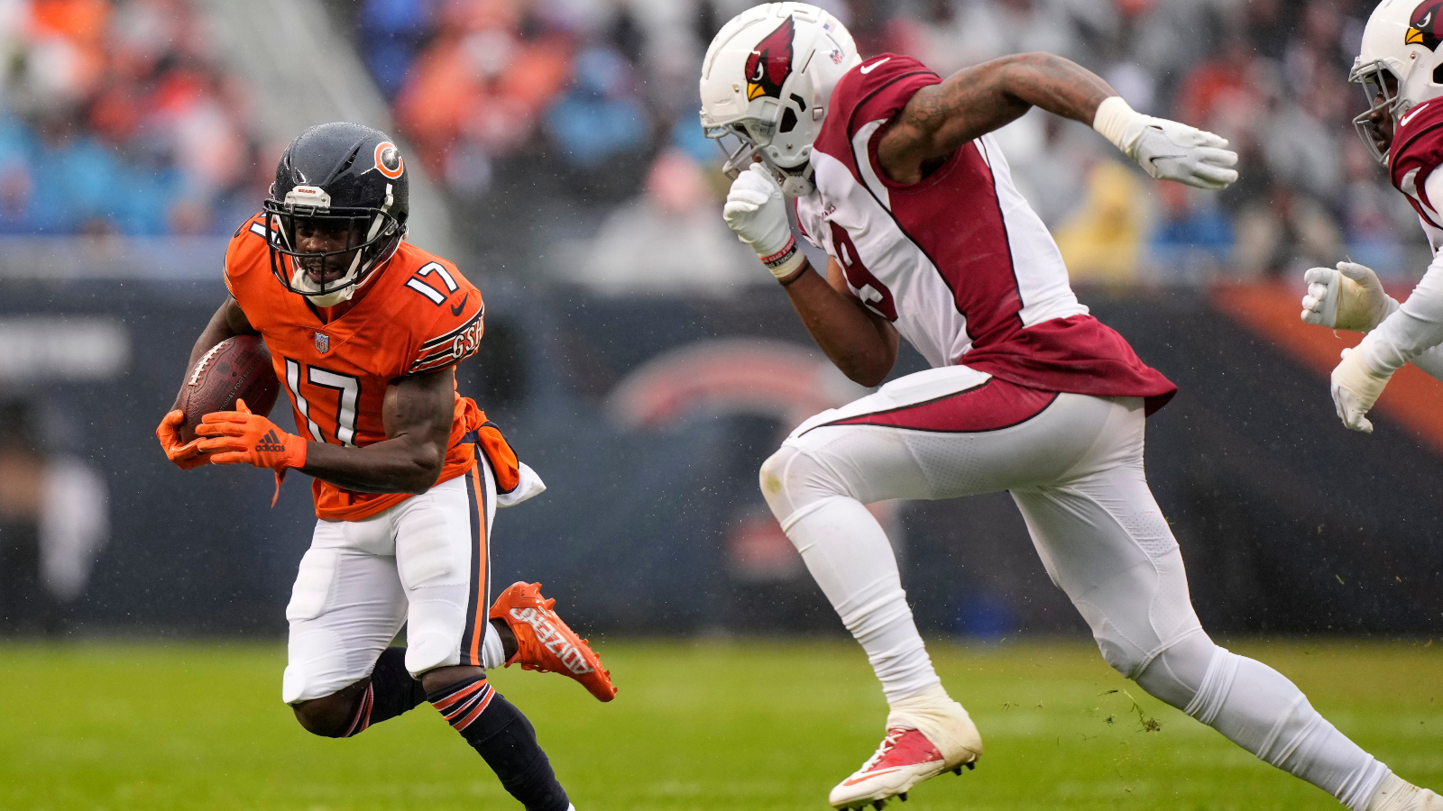 shortest NFL players in history Chicago Bears wide receiver Jakeem Grant