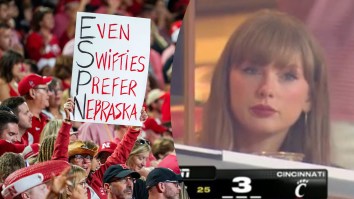 University Of Nebraska Deletes Scandalous Photo Of Taylor Swift’s Love Affair With Cornhuskers Mascot