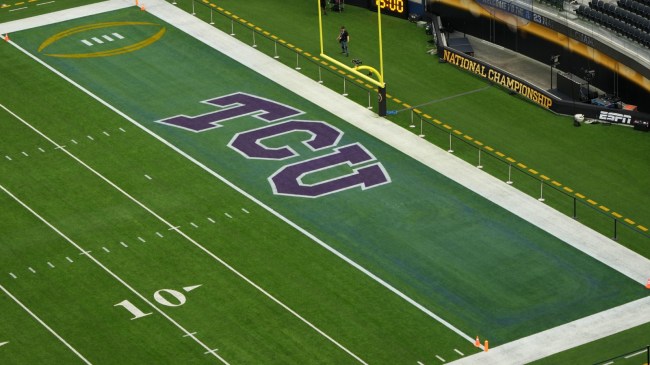 TCU football logo, College Football Playoff