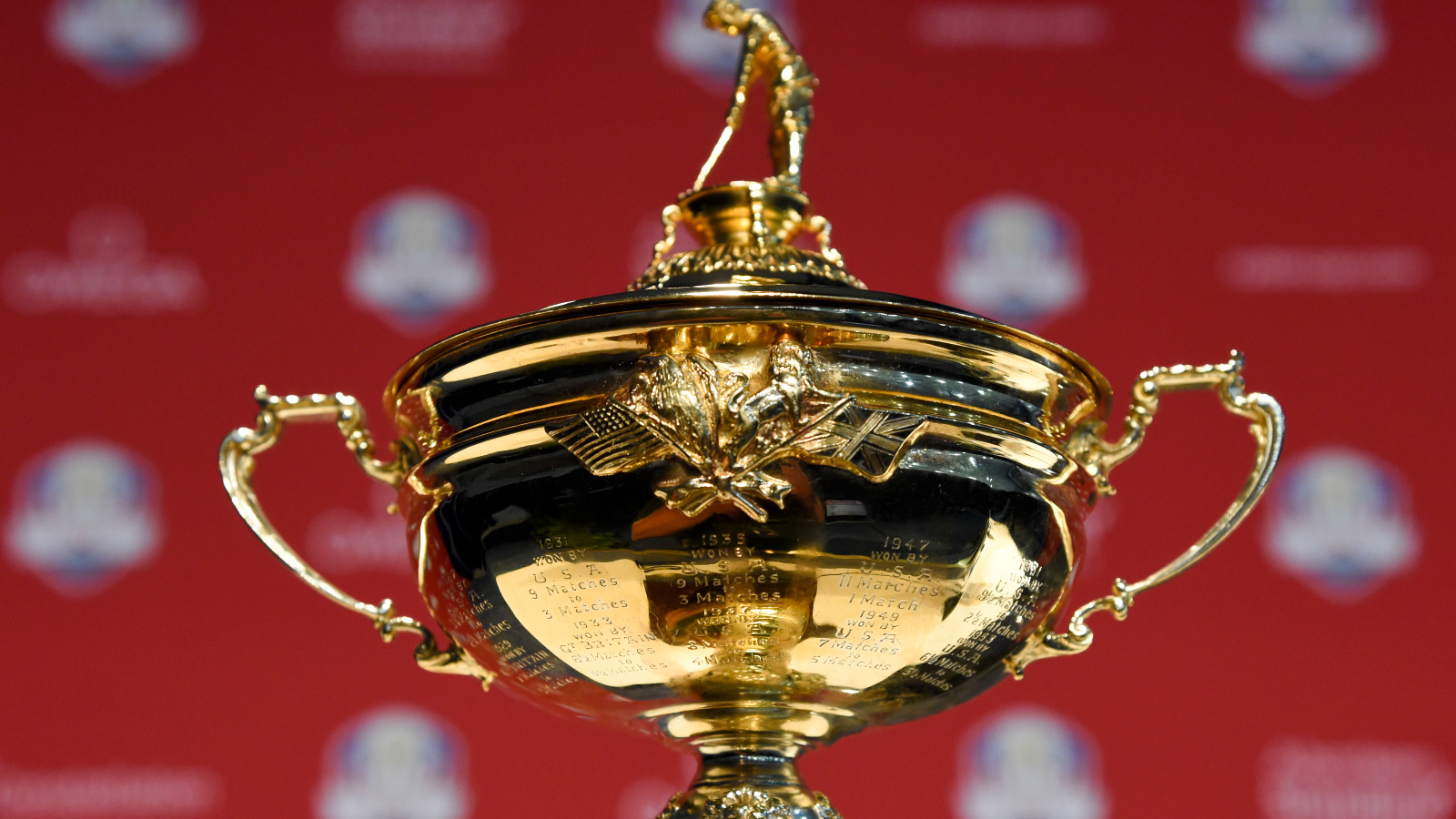 the official Ryder Cup trophy