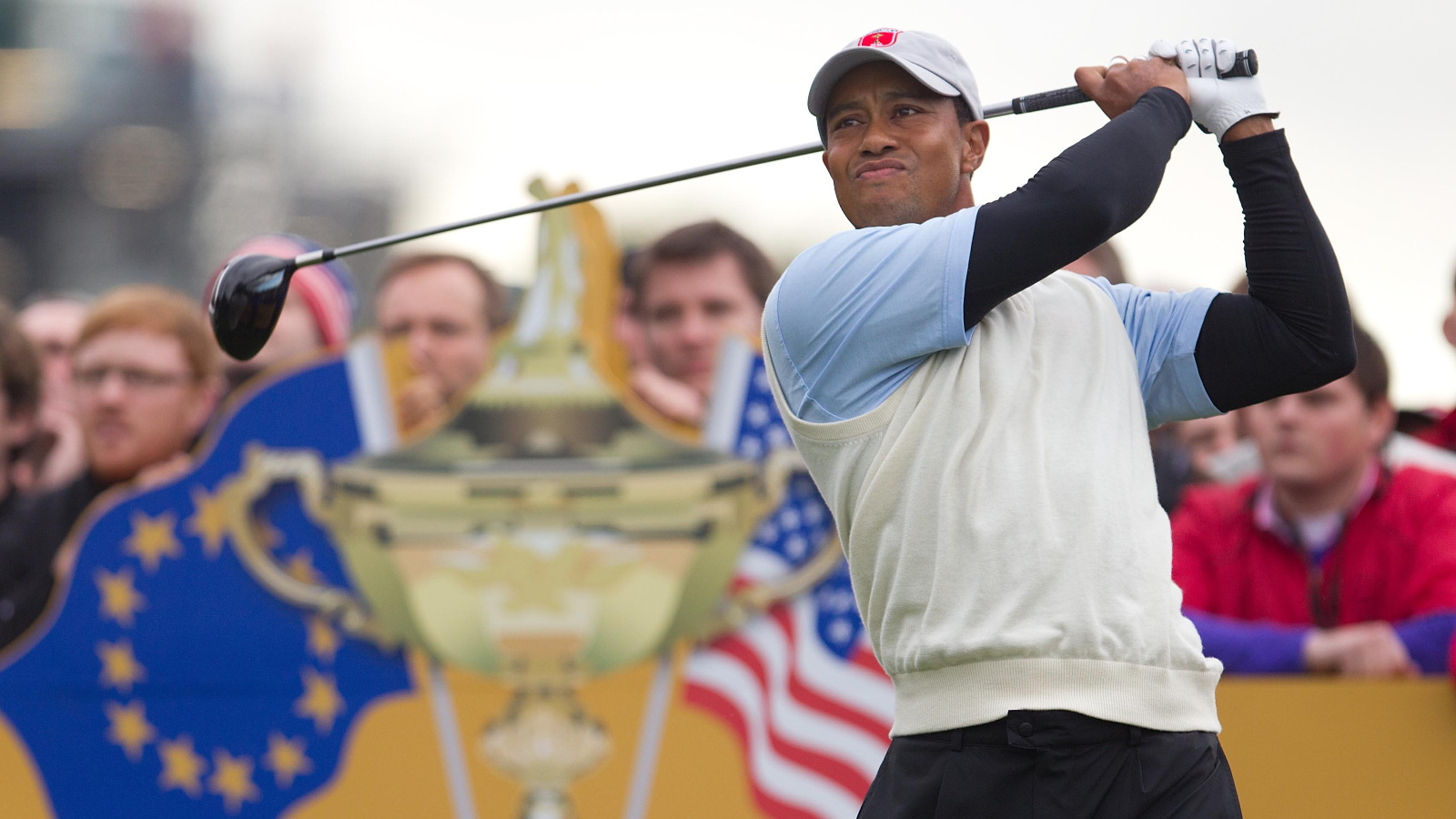 Tiger Woods at the 2010 Ryder Cup