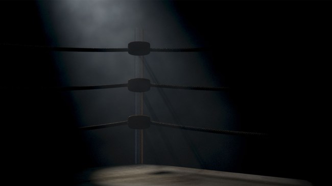 wrestling-ring-corner-spotlighted