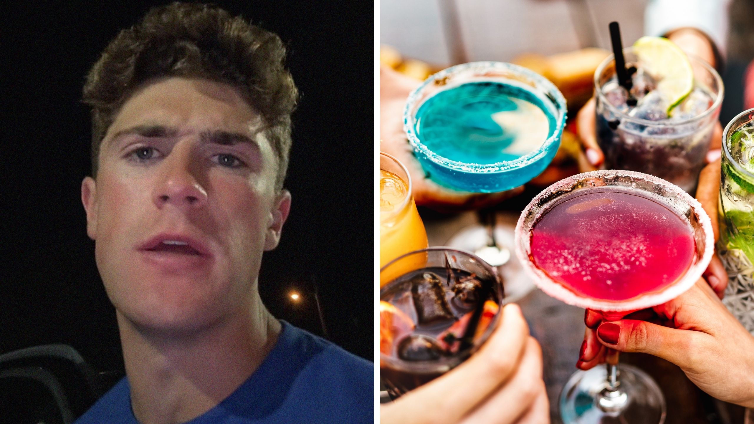 woman shares her rashes on arm (l) planet fitness logo (r)