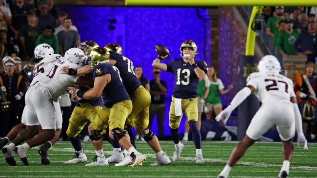 CJ Carr, Notre Dame Fighting Irish