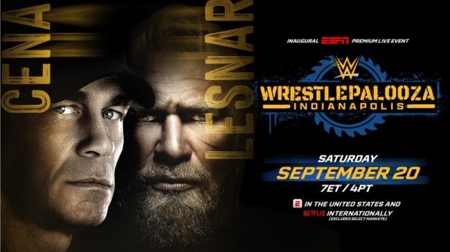 WWE Wrestlepalooza 2025 on ESPN Unlimited