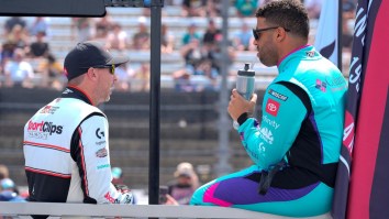 Denny Hamlin Explains Middle Finger Etiquette In NASCAR After Tense Moment With Bubba Wallace
