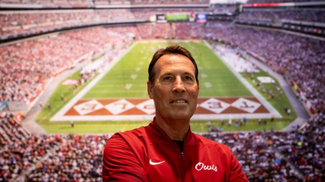 Temple Owls football coach K.C. Keeler