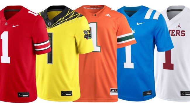 Nike and adidas college football jerseys for Week 6