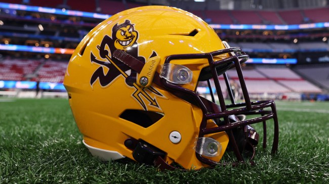 Arizona State football helmet