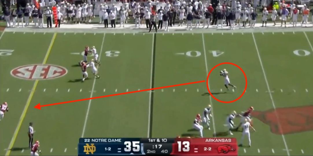 Arkansas Notre Dame Jadarian Price Defense Sam Pittman Fired