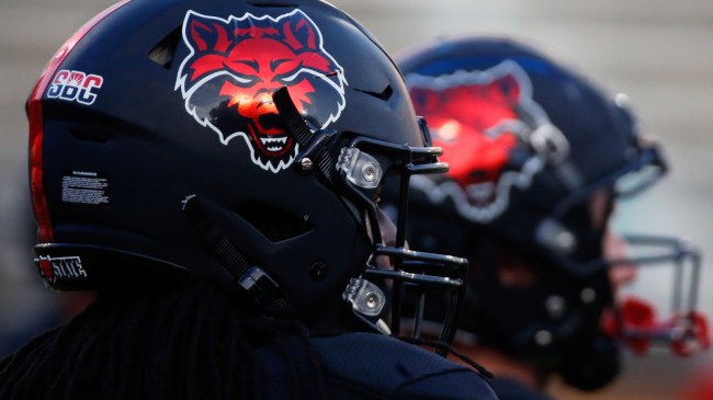 Arkansas State football players