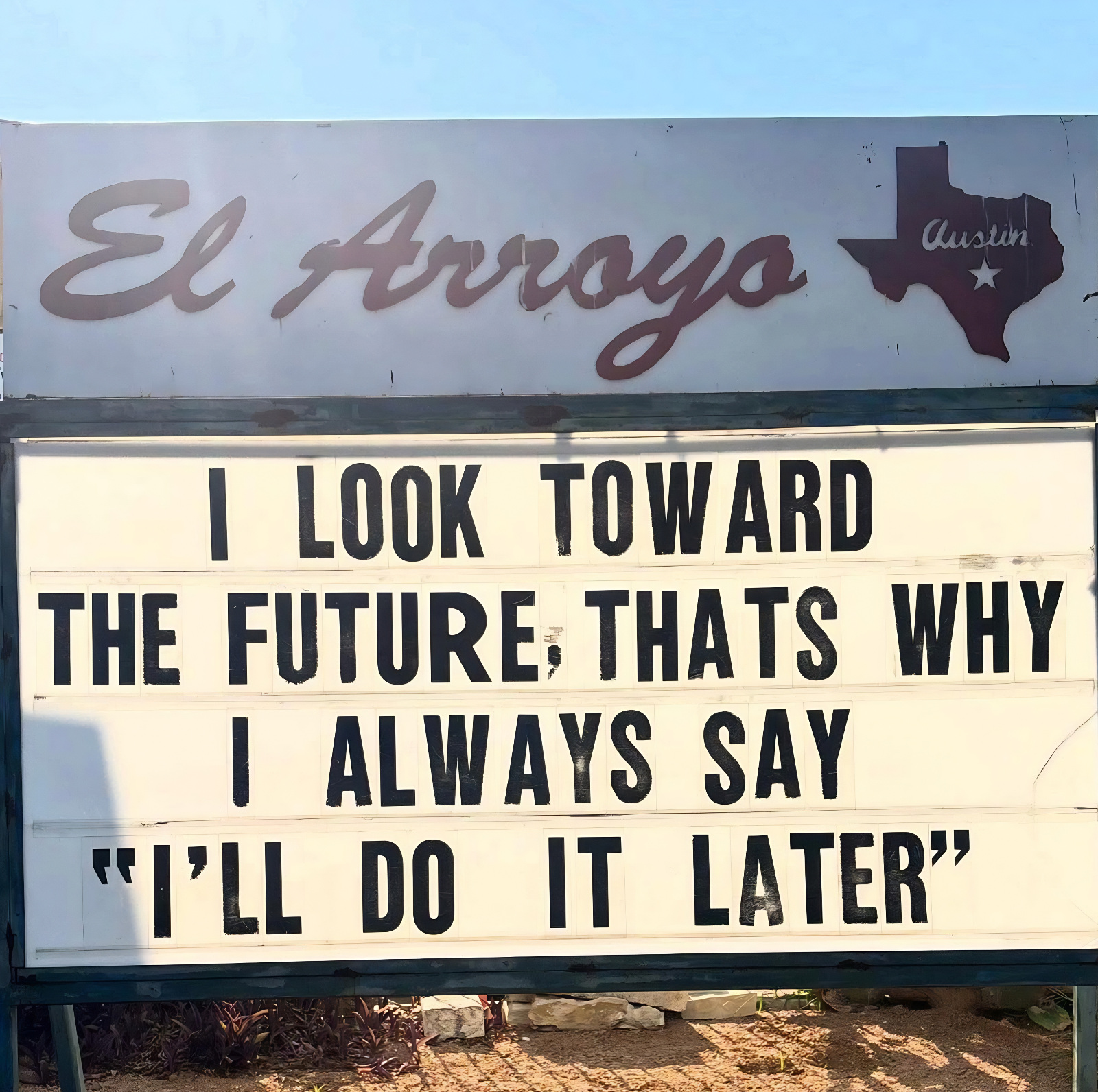 best meme about the future El Arroyo ATX