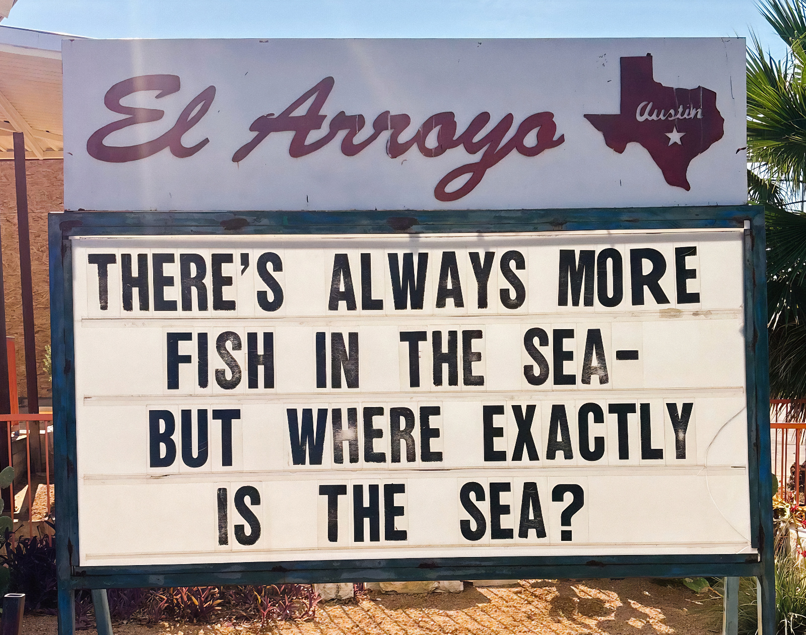 best meme this week el arroyo sign