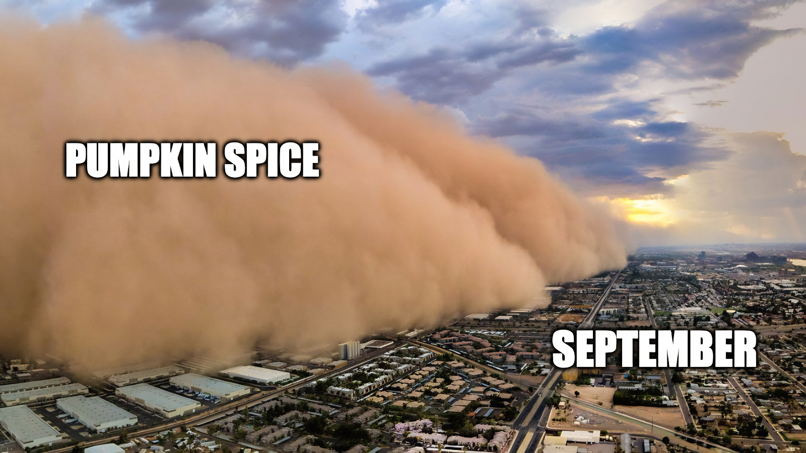 best meme about pumpkin spice in the Fall
