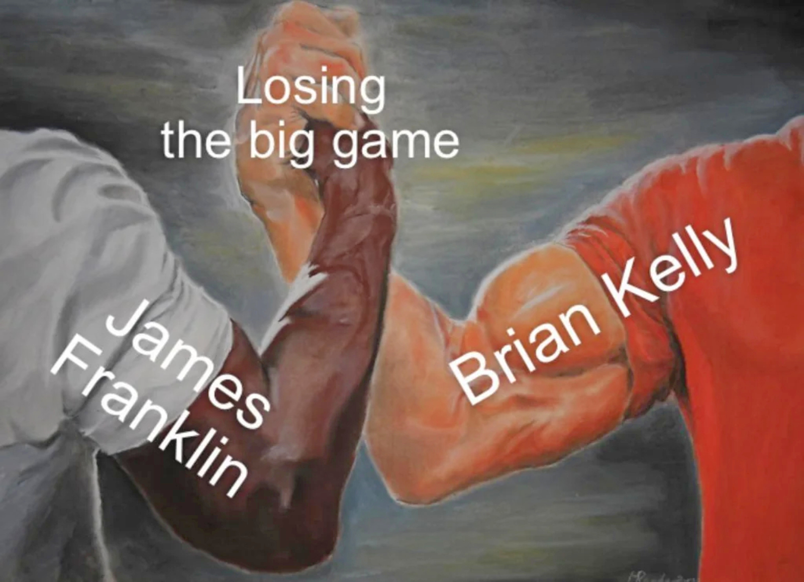 best College Football memes Week 5 2025 james franklin brian kelly choke