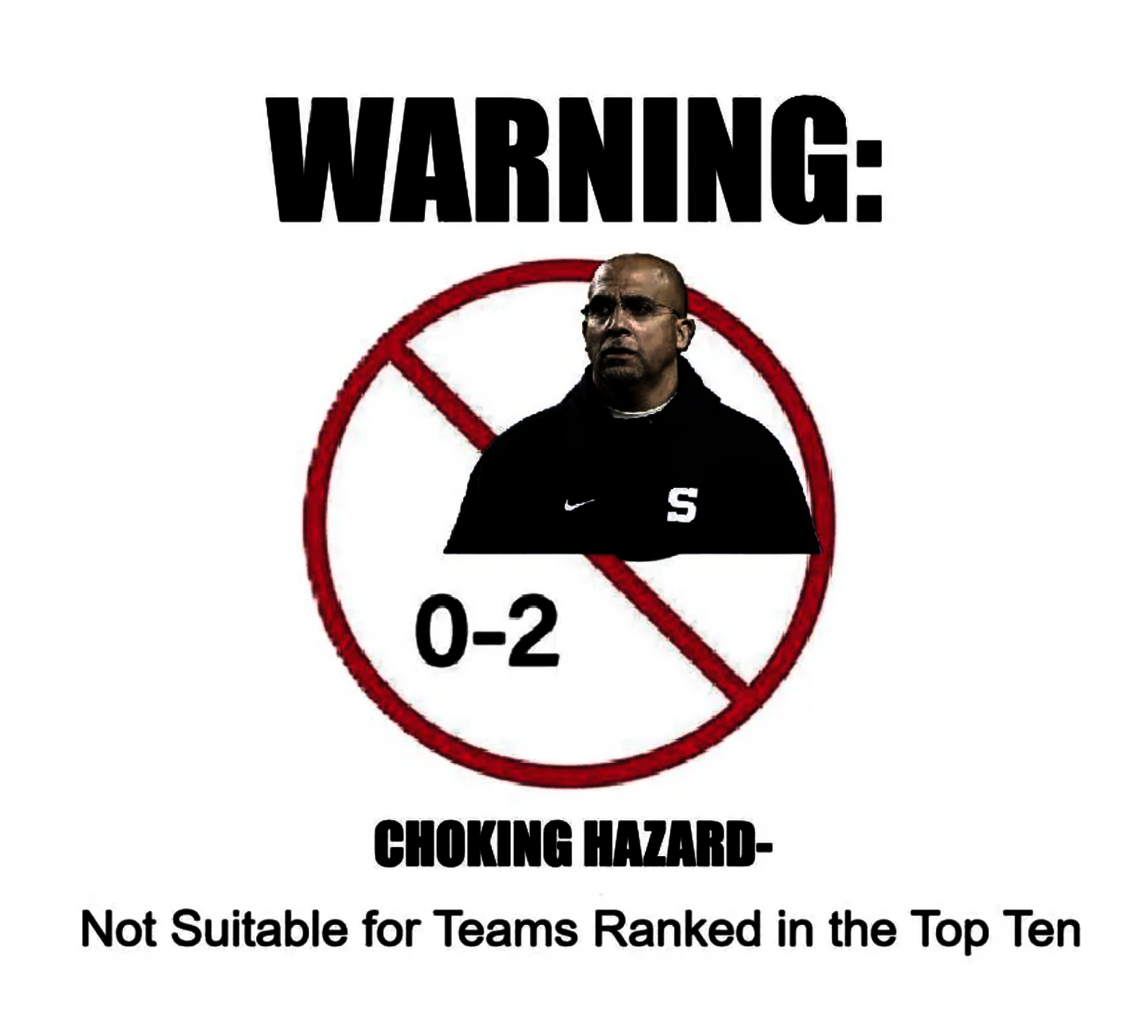 best College Football memes Week 5 2025 choking hazard joke