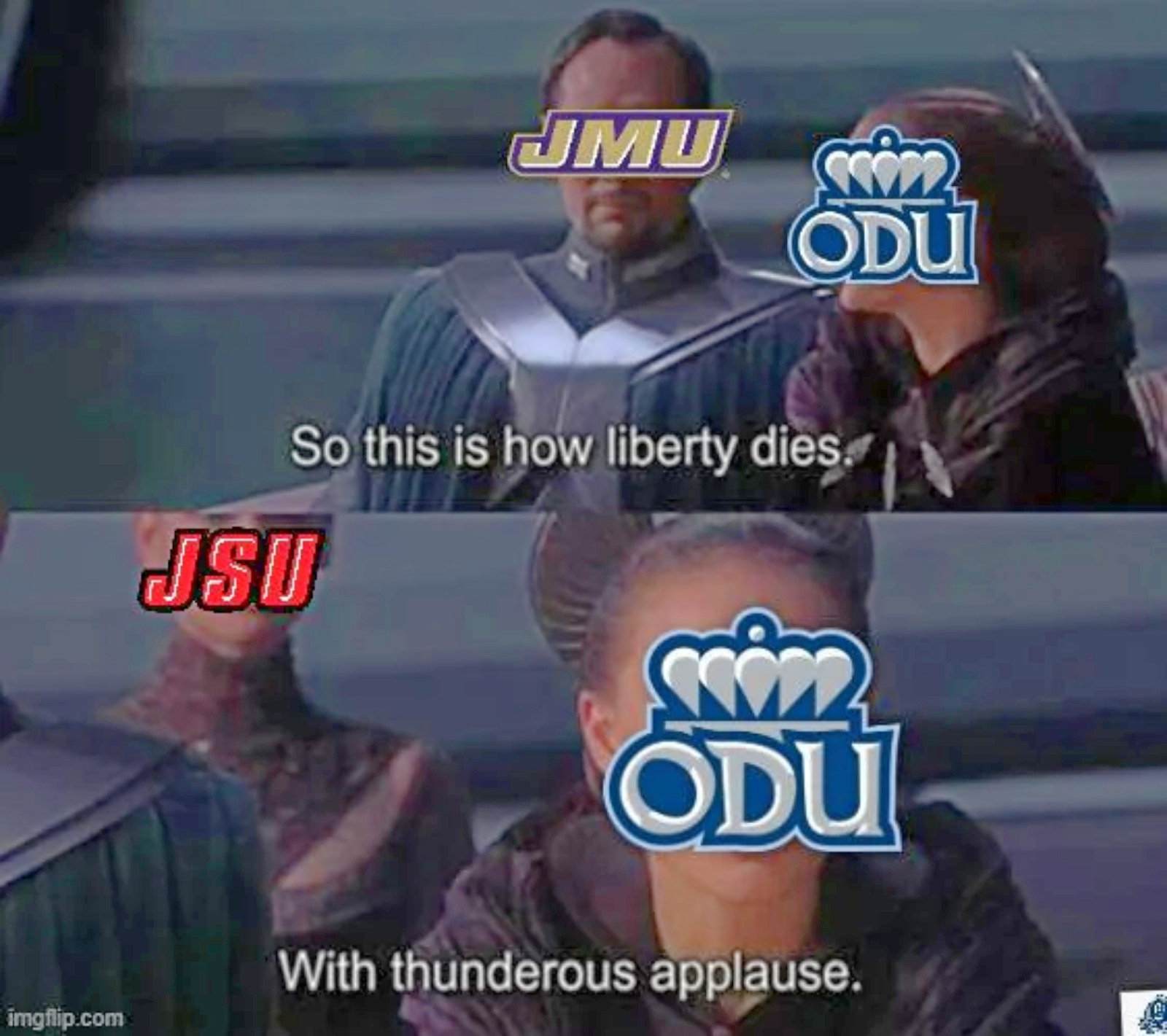 best College Football memes Week 5 2025 JSU JMU ODU
