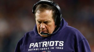 Patriots coach Bill Belichick