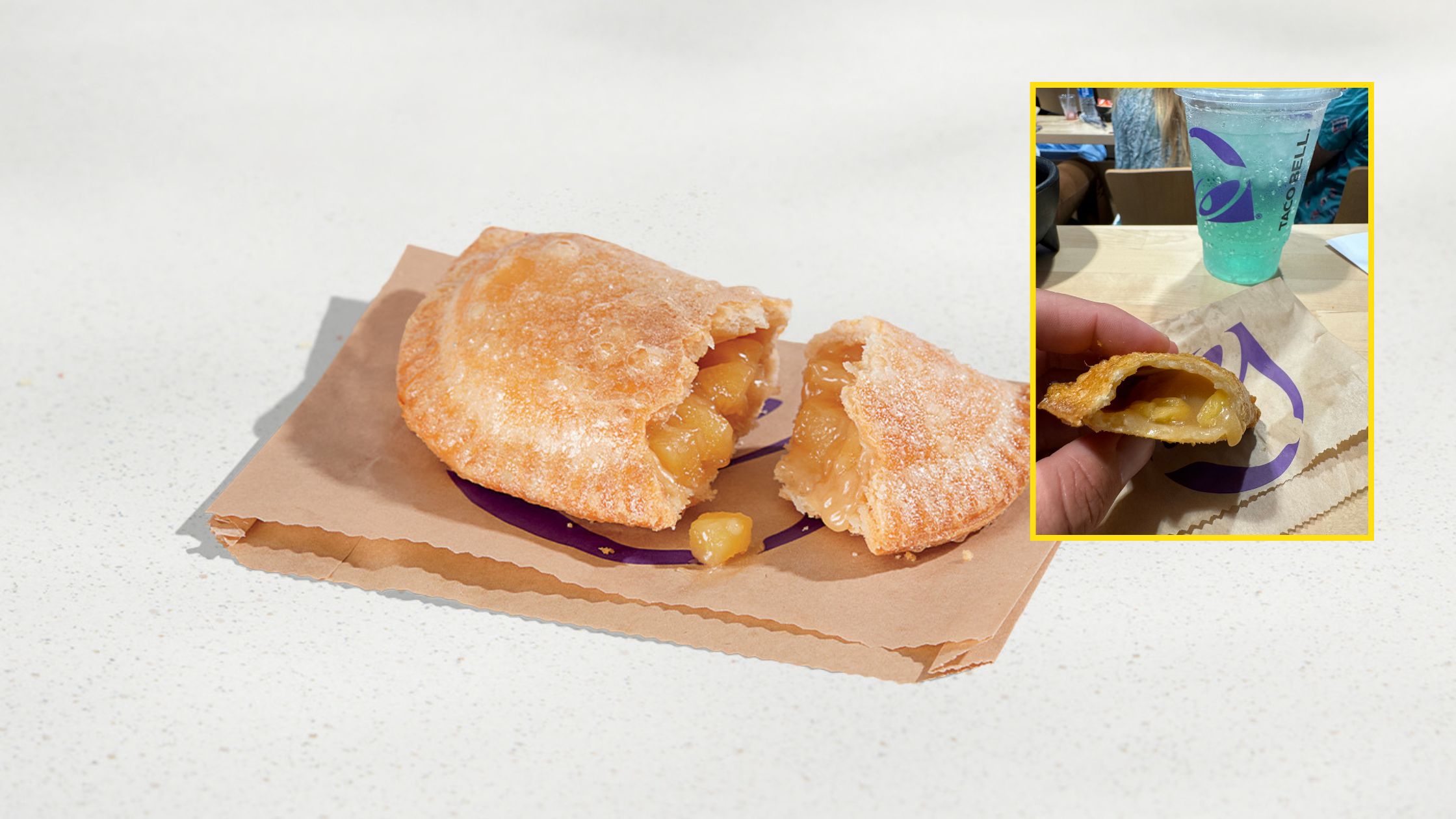 Caramel Apple Empanada Taco Bell